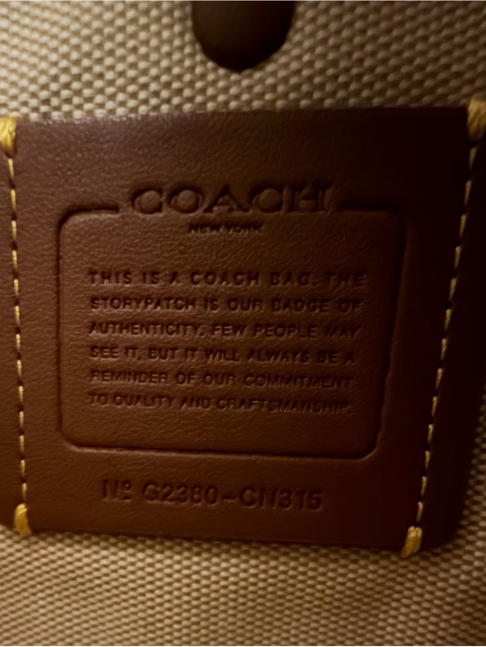 Coach Rogue 20 Shearling Patchwork - Picture 4 of 7